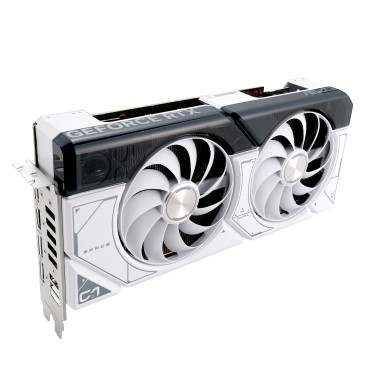 ASUS Dual -RTX4070S-O12G-WHITE NVIDIA GeForce RTX 4070 SUPER 12 Go GDDR6X