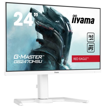 iiyama GB2470HSU-W5 écran plat de PC 58,4 cm (23") 1920 x 1080 pixels Full HD LED Blanc