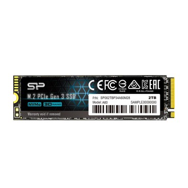 Silicon Power P34A60 M.2 2 To PCI Express 3.0 3D NAND NVMe