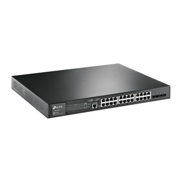 TP-Link JetStream TL-SG3428MP commutateur réseau Géré L2+ Gigabit Ethernet (10 100 1000) Connexion Ethernet, supportant