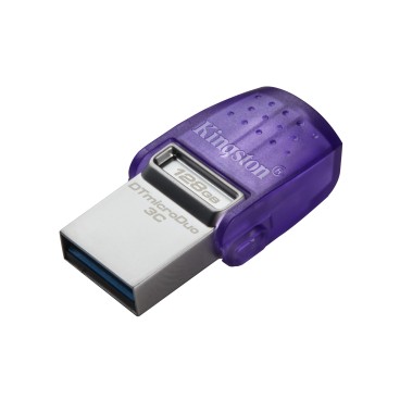 Kingston Technology DataTraveler 128 Go microDuo 3C 200 Mo s dual USB-A + USB-C