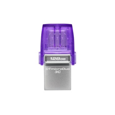 Kingston Technology DataTraveler 128 Go microDuo 3C 200 Mo s dual USB-A + USB-C