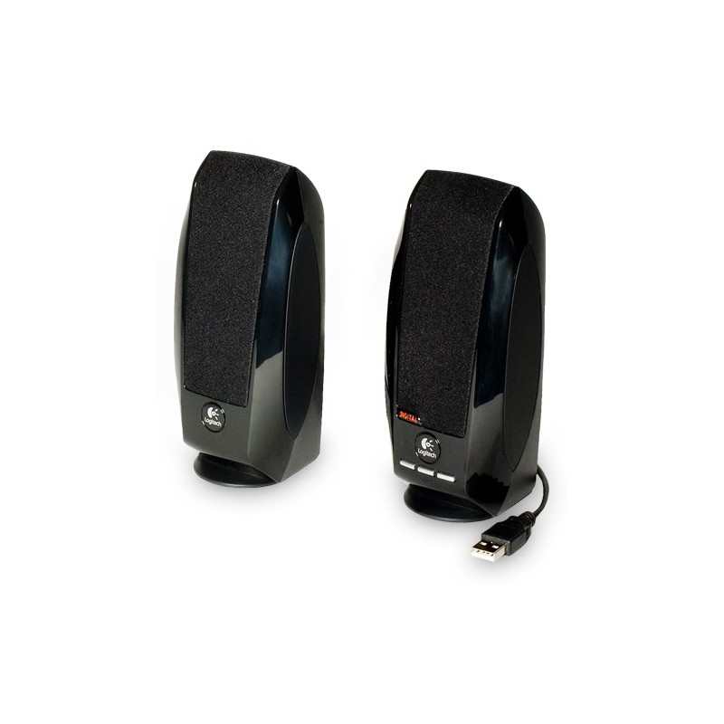 Logitech S150 haut-parleur Noir Avec fil 2,4 W