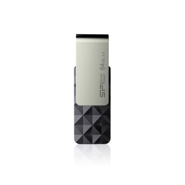 Silicon Power Blaze B30 lecteur USB flash 64 Go USB Type-A 3.2 Gen 1 (3.1 Gen 1) Noir