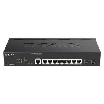 D-Link DGS-2000-10P commutateur réseau Géré L2 L3 Gigabit Ethernet (10 100 1000) Connexion Ethernet, supportant l'alimentation
