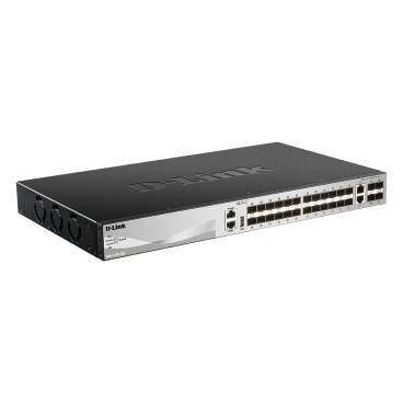 D-Link DGS-3130-30S E commutateur réseau Géré L3 10G Ethernet (100 1000 10000) Gris