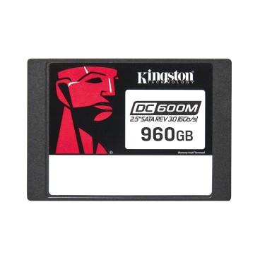 Kingston Technology SSD SATA Enterprise DC600M (usage mixte) 2.5” de 960 Go