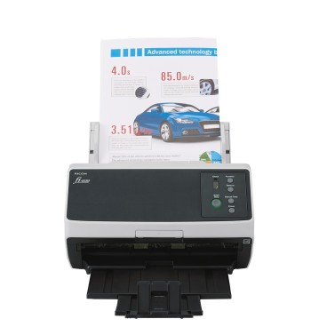 Ricoh FI-8150 Numériseur chargeur automatique de documents (adf) + chargeur manuel 600 x 600 DPI A4 Noir, Gris