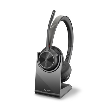 POLY 218476-02 écouteur casque Avec fil &sans fil Arceau Bureau Centre d'appels USB Type-A Bluetooth Socle de chargement Noir