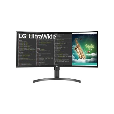 LG 35WN75CP-B LED display 88,9 cm (35") 3440 x 1440 pixels UltraWide Quad HD Noir