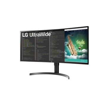 LG 35WN75CP-B LED display 88,9 cm (35") 3440 x 1440 pixels UltraWide Quad HD Noir