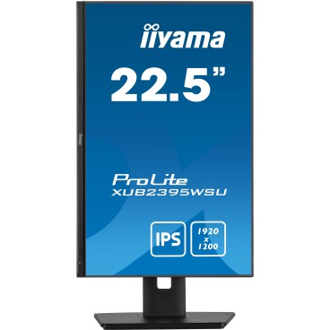 iiyama ProLite XUB2395WSU-B5 écran plat de PC 57,1 cm (22.5") 1920 x 1200 pixels WUXGA LCD Noir