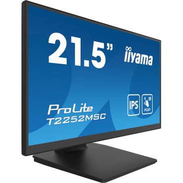 iiyama ProLite T2252MSC-B2 écran plat de PC 54,6 cm (21.5") 1920 x 1080 pixels Full HD LCD Écran tactile Noir