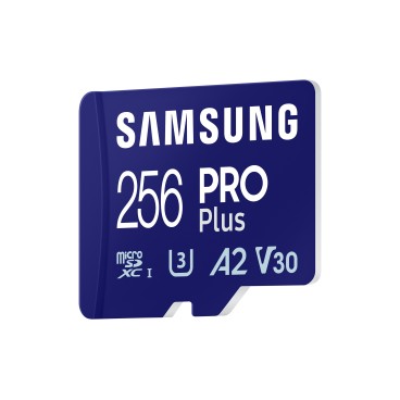 Samsung PRO Plus MB-MD256SA EU mémoire flash 256 Go MicroSD UHS-I Classe 3