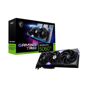 MSI GAMING GeForce RTX 5060 TI 16G TRIO OC NVIDIA 16 Go GDDR7