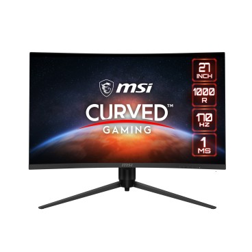 MSI G271CQP E2 écran plat de PC 68,6 cm (27") 2560 x 1440 pixels Wide Quad HD LED Noir