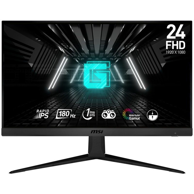 MSI G2412F écran plat de PC 60,5 cm (23.8") 1920 x 1080 pixels Full HD Noir