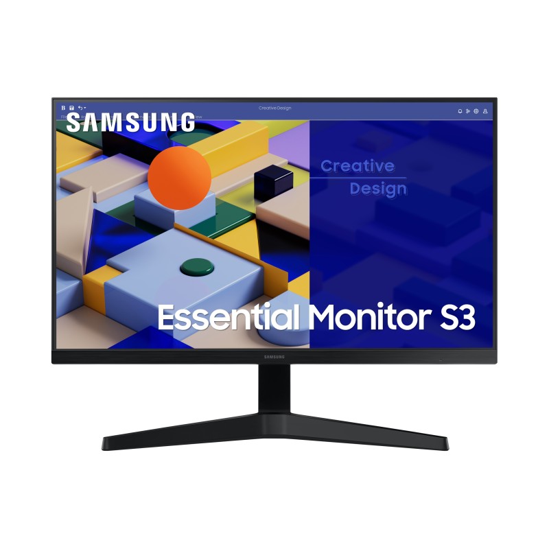 Samsung Essential Monitor S3 S31C LED display 61 cm (24") 1920 x 1080 pixels Full HD Noir