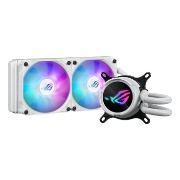 ASUS ROG Strix LC III 240 ARGB White Edition Processeur Kit de refroidissement du liquide 12 cm Blanc