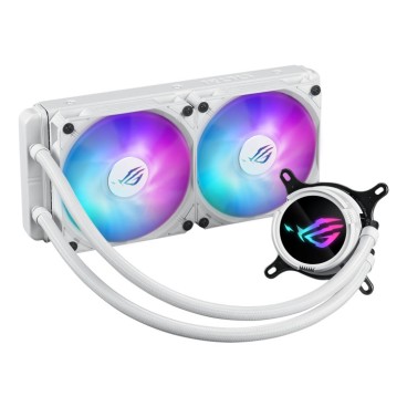 ASUS ROG Strix LC III 240 ARGB White Edition Processeur Kit de refroidissement du liquide 12 cm Blanc