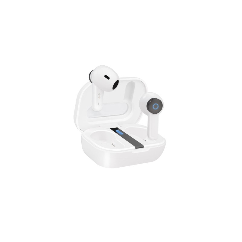 TooQ Bender Casque Sans fil Ecouteurs Appels Musique Bluetooth Blanc