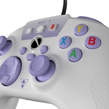 Turtle Beach REACT-R™ Controller – Filaire, Blanc Violet