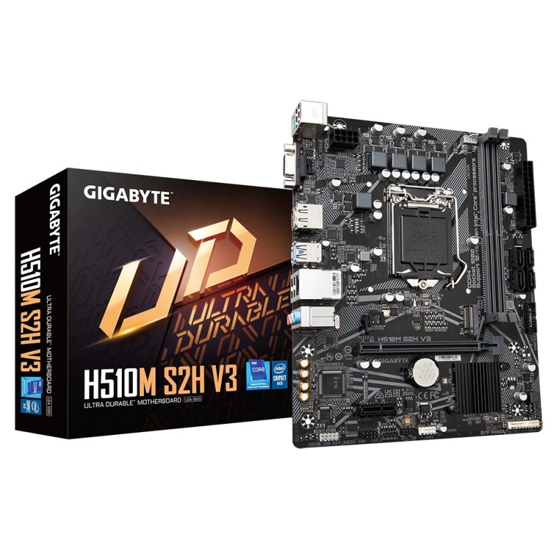 Gigabyte H510M S2H V3 carte mère Intel H470 Express LGA 1200 (Socket H5) micro ATX