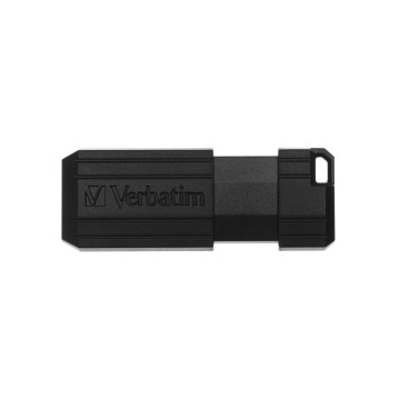 Verbatim Micro-clé USBPinStripe de 32 Go - noire