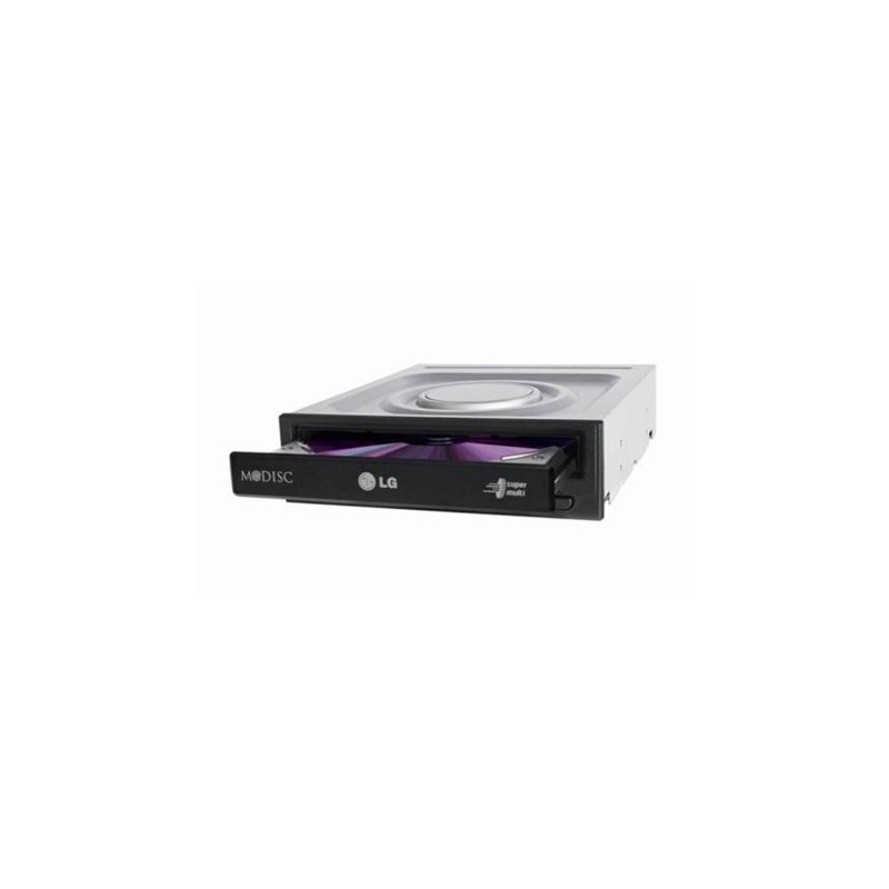 LG GH24NSD5 lecteur de disques optiques Interne DVD Super Multi DL Noir