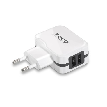 TooQ TQWC-1S02WT chargeur d'appareils mobiles GPS, MP3, MP4, Téléphone portable, Consoles portables, Smartphone, Tablette Blanc