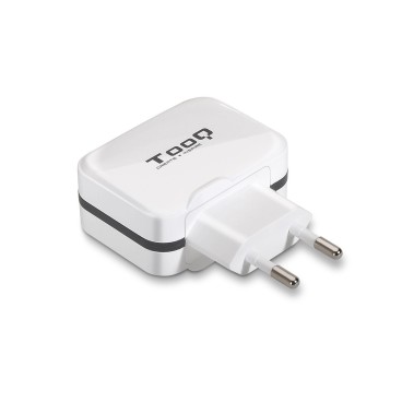 TooQ TQWC-1S02WT chargeur d'appareils mobiles GPS, MP3, MP4, Téléphone portable, Consoles portables, Smartphone, Tablette Blanc