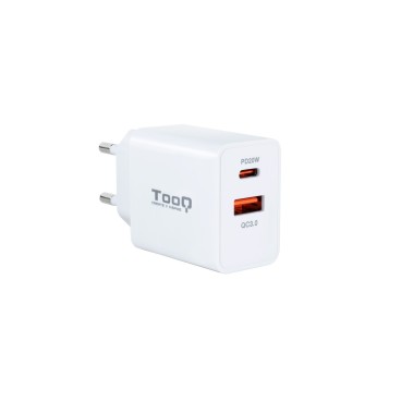 TooQ TQWC-2SC04WT chargeur d'appareils mobiles Universel Blanc Secteur Charge rapide Intérieure