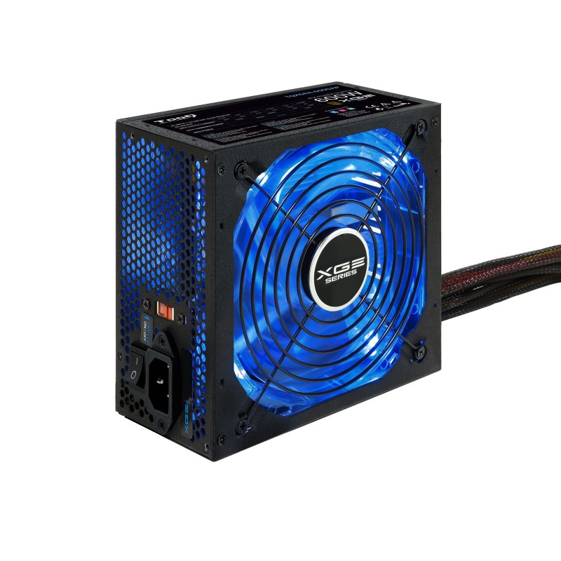 TooQ TQXGEII-600SAP unité d'alimentation d'énergie 600 W 20+4 pin ATX ATX Noir