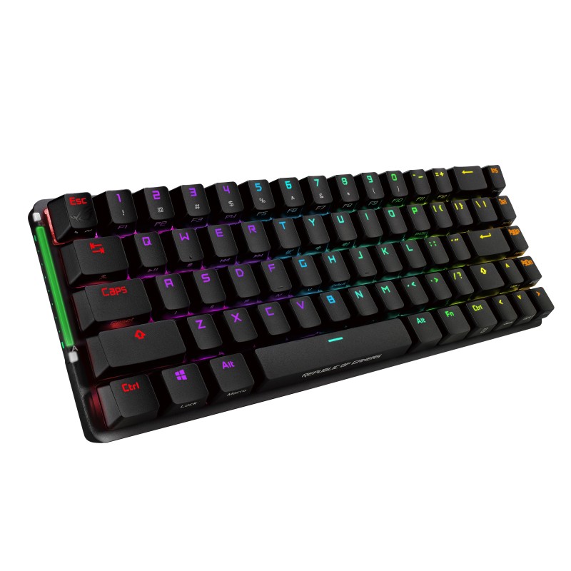 ASUS ROG Falchion clavier FR sans fil +USB AZERTY Français Noir