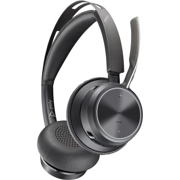 POLY Micro-casque Voyager Focus 2 USB-C avec base de chargement