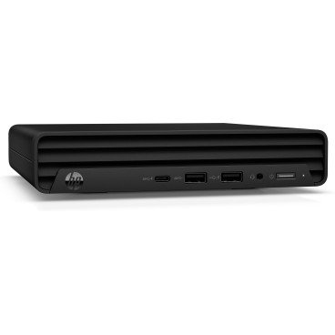 HP Pro Mini 260 G9 Intel® Core™ i5 i5-1335U 8 Go DDR4-SDRAM 256 Go SSD DOS gratuit Mini PC Noir