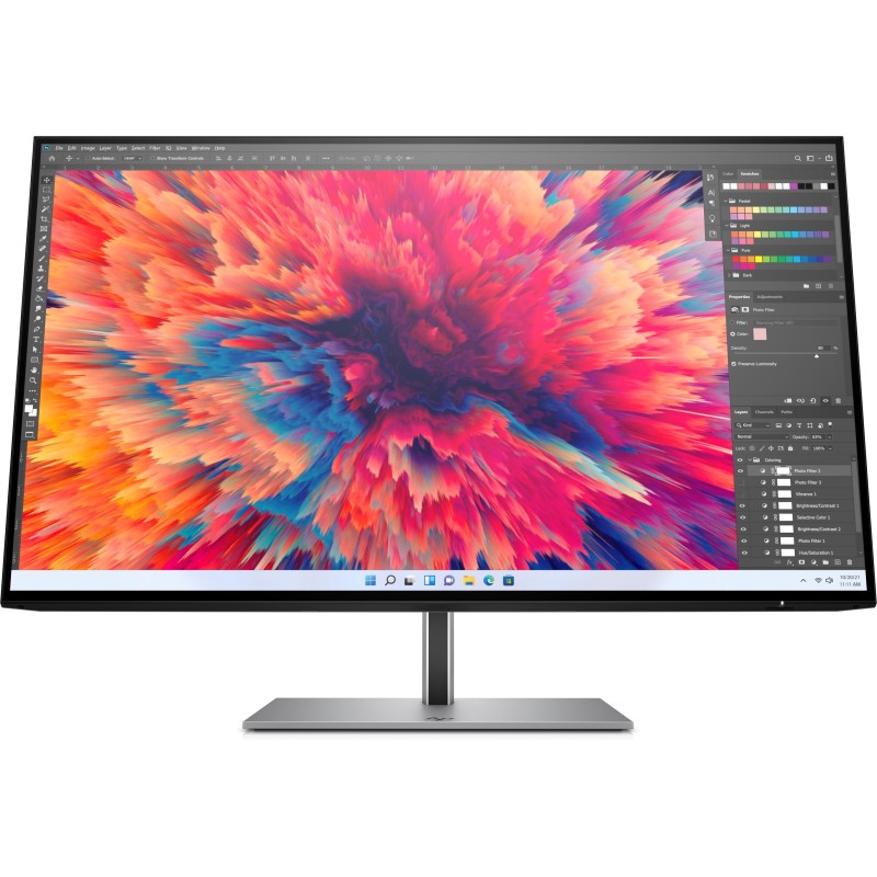 HP Z24q G3 écran plat de PC 60,5 cm (23.8") 2560 x 1440 pixels Quad HD Argent