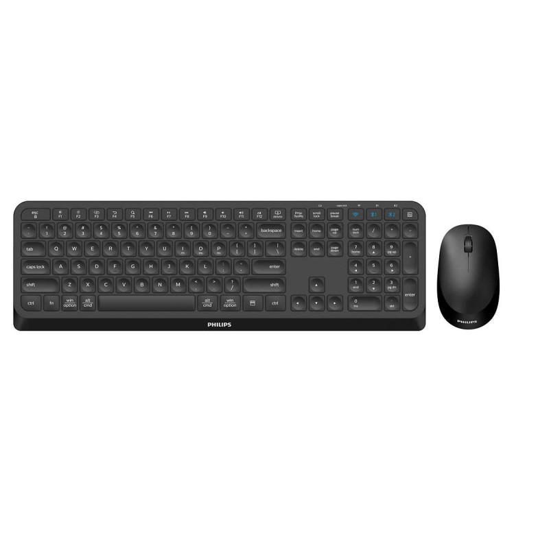 Philips 4000 series SPT6407B 19 clavier Souris incluse RF sans fil + Bluetooth AZERTY Français Noir