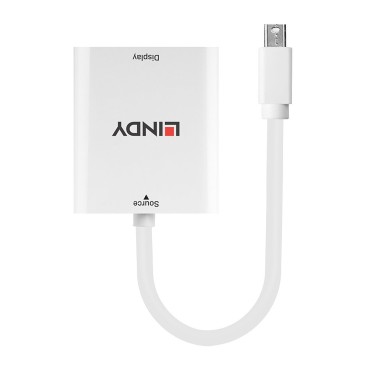 Lindy 41069 câble vidéo et adaptateur Mini DisplayPort HDMI Type A (Standard) Blanc