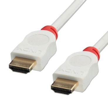 Lindy 41410 câble HDMI 0,5 m HDMI Type A (Standard) Rouge, Blanc