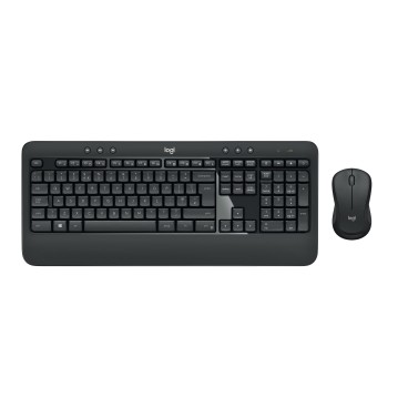 Logitech Advanced MK540 clavier Souris incluse USB QWERTZ Allemand Noir, Blanc