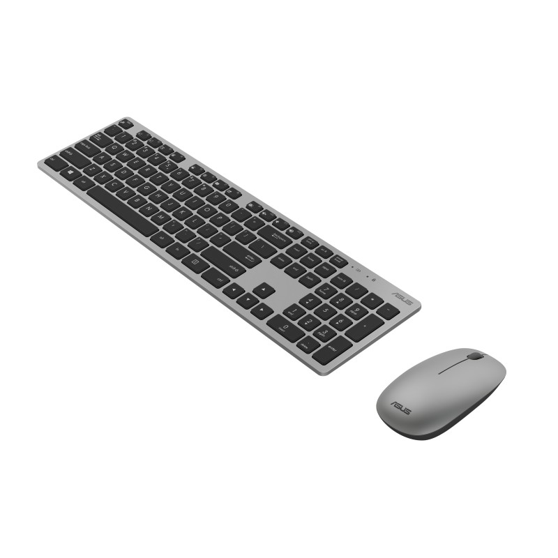 ASUS W5000 clavier Souris incluse FR sans fil +USB AZERTY Français Gris