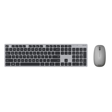 ASUS W5000 clavier Souris incluse FR sans fil +USB AZERTY Français Gris