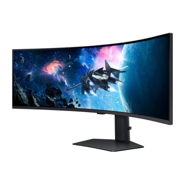 Samsung Odyssey G9 G95C écran plat de PC 124,5 cm (49") 5120 x 1440 pixels Dual QHD LED Noir