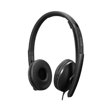 Lenovo 4XD1M39029 écouteur casque Avec fil Arceau USB Type-C Noir