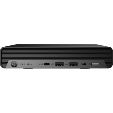 HP Pro 400 G9 Intel® Core™ i3 i3-13100T 8 Go DDR4-SDRAM 256 Go SSD Windows 11 Pro Mini PC Noir