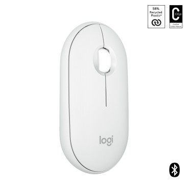 Logitech Pebble 2 M350s souris Ambidextre RF sans fil + Bluetooth Optique 4000 DPI