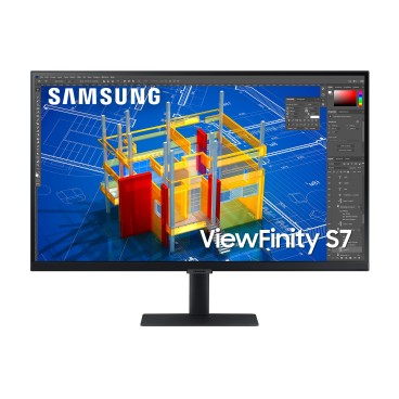 Samsung ViewFinity S7 S70A LED display 68,6 cm (27") 3840 x 2160 pixels 4K Ultra HD Noir