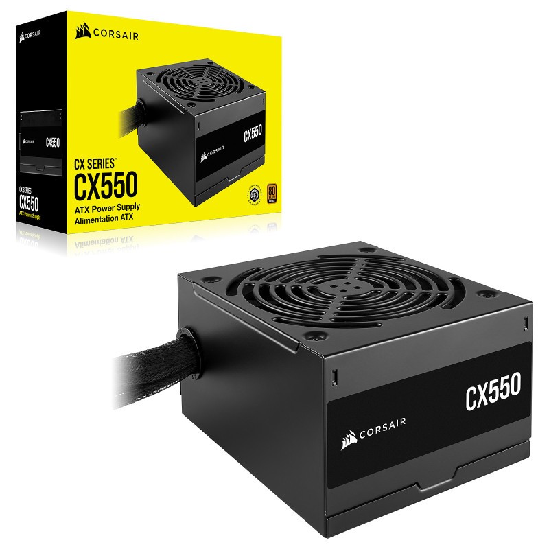 CORSAIR CX Series, CX550, 80 PLUS Bronze