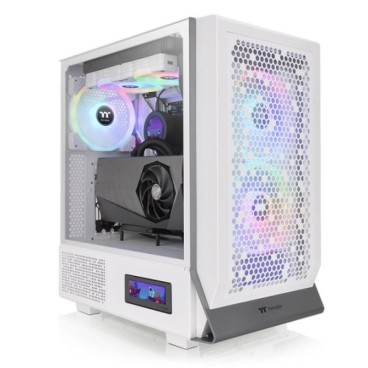 THERMALTAKE Ceres 300 TG ARGB WHITE - BOITIER